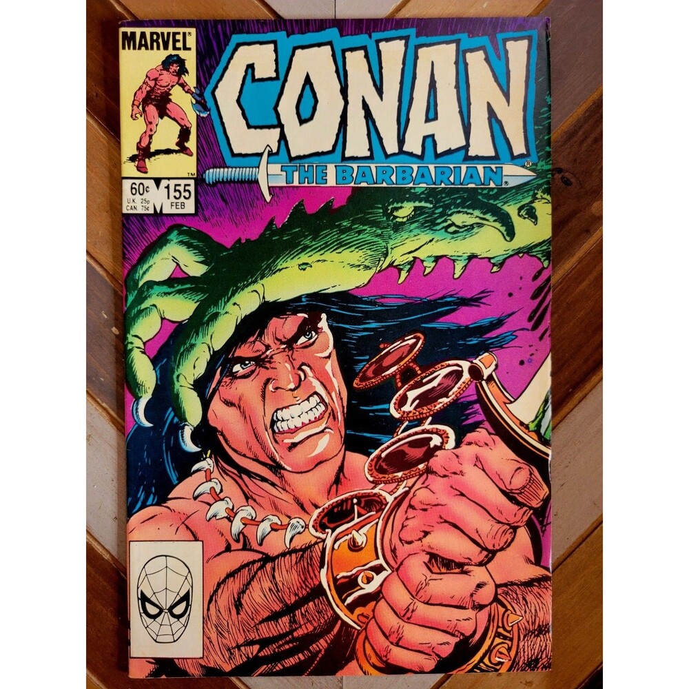 Conan The Barbarian #155 (Marvel 1984) Wizard Story! Buscema Cover & Art (6.0)